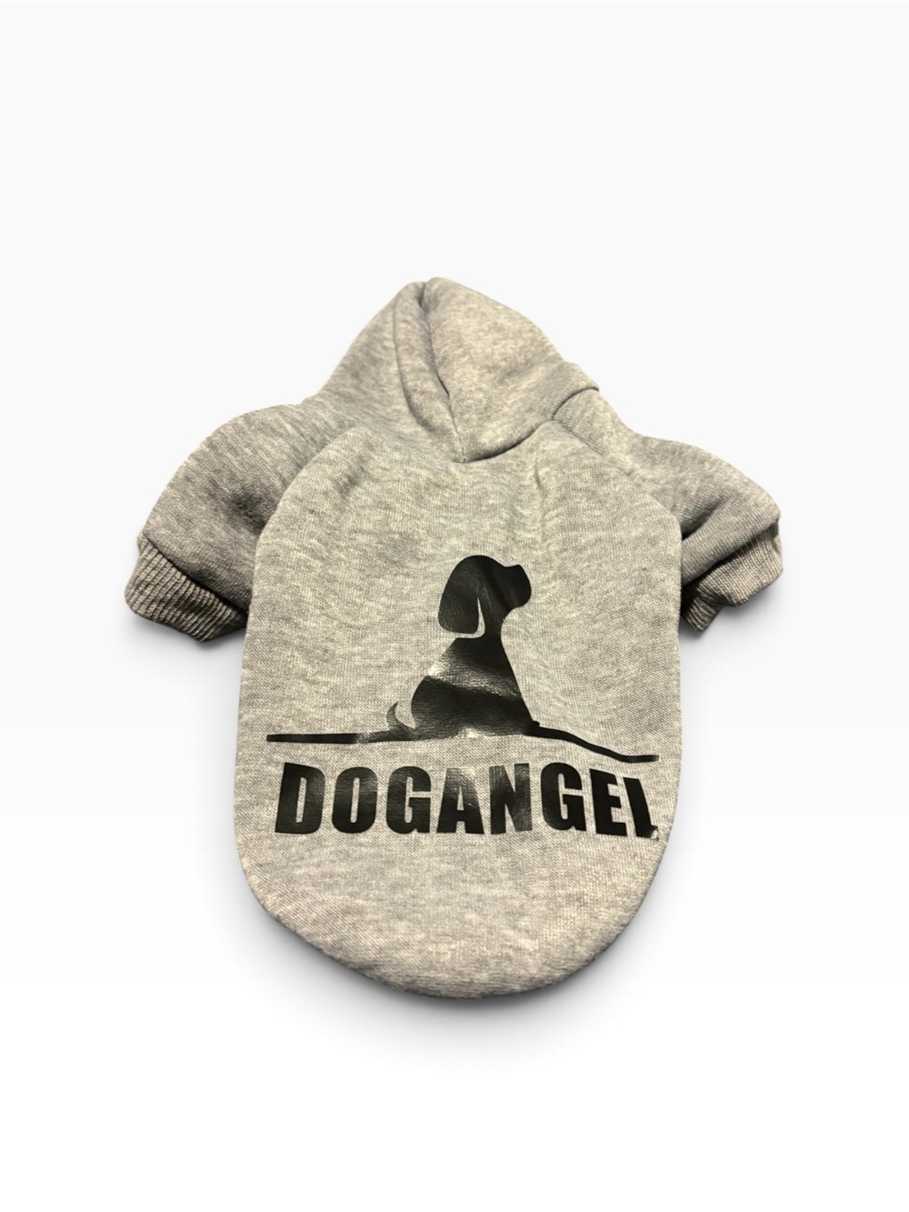 Dog Sweatshirt. Dogangel. Grey. Size small.